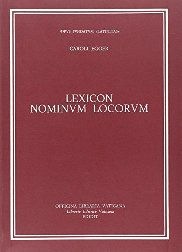 Lexicon Nominum Locorum