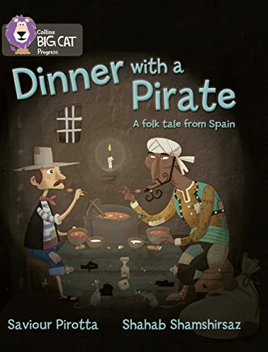 Collins Big Cat Progress Dinner With A Pirate Band 04 Blue, Band 14 Ruby
