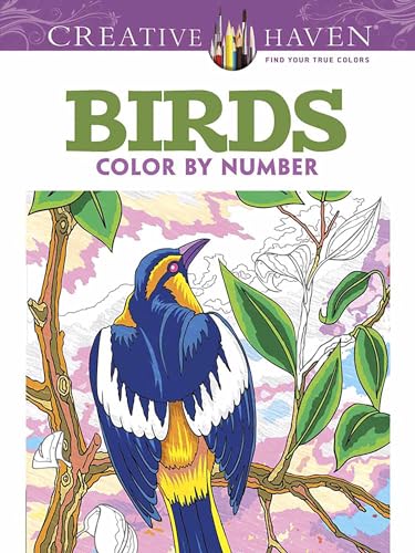 Creative Haven Birds Color By Num