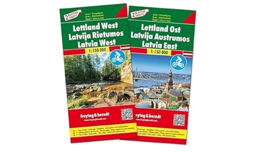 Lettonia Set 1:150.000: Wegenkaart 1:150 000: Ak 8103