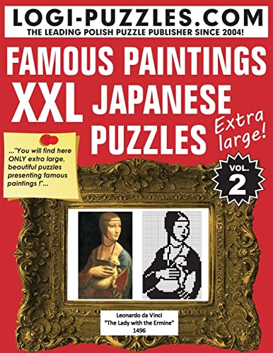 Xxl Japanese Puzzles: Famous Paintings: Volume 2