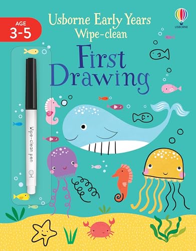 Early Years Wipe-Clean First Drawing (Usborne Early Years Wipe-Clean, 20)