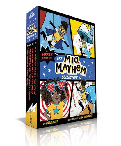 The Mia Mayhem Collection #2 (Boxed Set): Mia Mayhem Stops Time!; Mia Mayhem Vs. The Mighty Robot; Mia Mayhem Gets X-Ray Specs; Mia Mayhem Steals The 