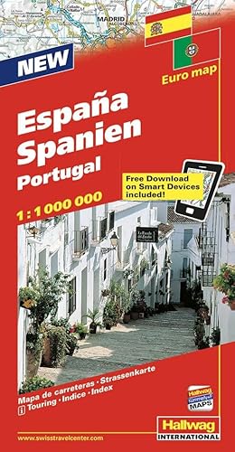 Spagna E Portogallo-España Y Portugal 1:1 .000 .000. Ediz. Bilingue