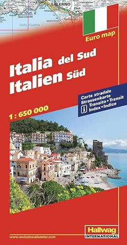 Italia Del Sud-Italien Sud 1:650.000. Ediz. Bilingue