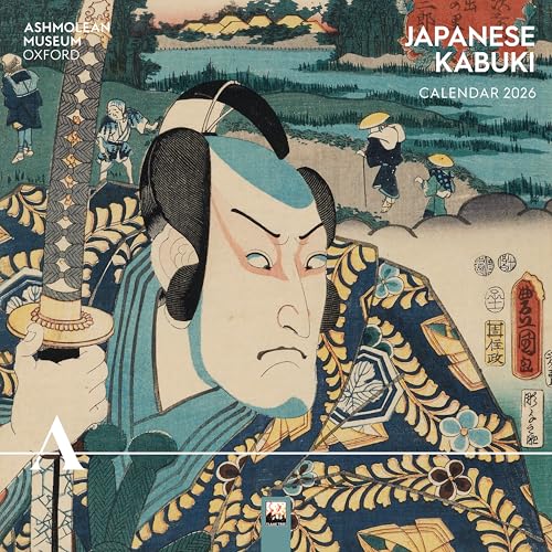 Japanese Kabuki - Klassisches Japanisches Theater 2026 - Original Flame Tree Publishing-Kalender [Kalender]