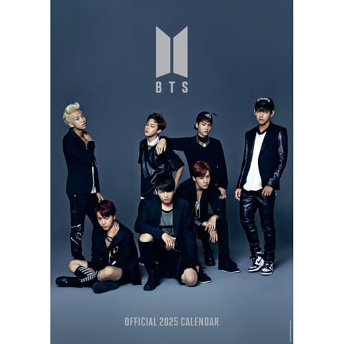 2025 Calendar Bts Month To View A3 Calendar Official Product