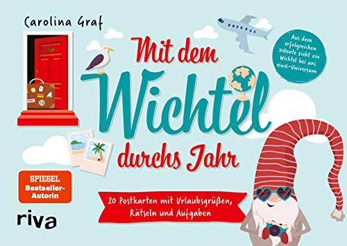 Mit Dem Wichtel Durchs Jahr: 20 Postkarten Mit Urlaubsgrüßen, Rätseln Und Aufgaben. Wichtel-Spaß Das Ganze Jahr. Mit Spielen, Aktionen Und Mikroabente