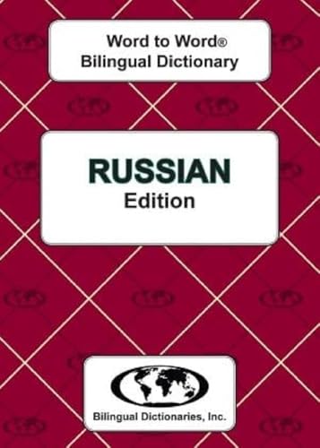 English-Russian & Russian-English Word-To-Word Dictionary