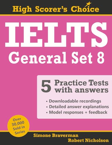 Ielts 5 Practice Tests, General Set 8: Tests No. 36-40: 16