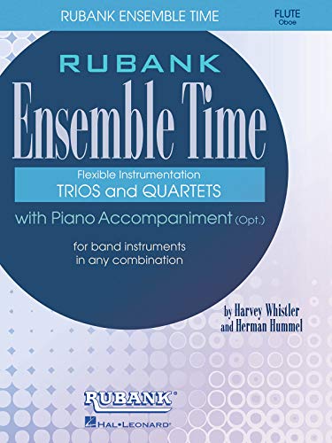 Ensemble Time - C Flutes - Oboe: For Instrumental Trio Or Quartet Playing