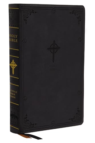 Nabre, New American Bible, Revised Edition, Catholic Bible, Large Print Edition, Leathersoft, Black, Comfort Print: New American Bible Revised Edition