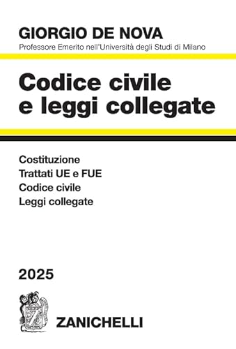 Codice Civile E Leggi Collegate 2025
