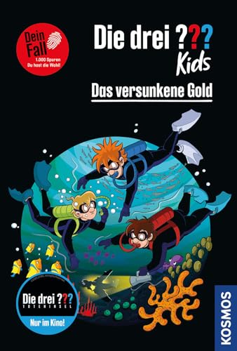 Die Drei ??? Kids Dein Fall, Das Versunkene Gold: 1.000 Spuren. Du Hast Die Wahl! Taschenbuchausgabe