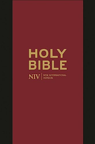 Niv Pocket Black Bonded Leather Bible With Zip