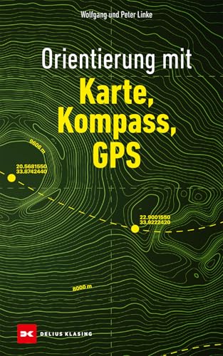 Orientierung Mit Karte, Kompass, Gps