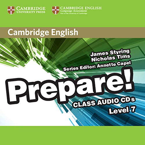 Cambridge English Prepare! Level 7 Class Audio Cds (3) [Lingua Inglese]