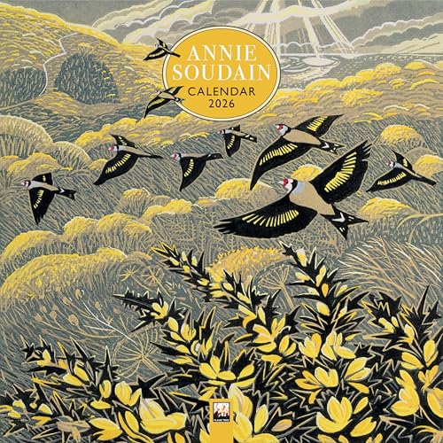 Annie Soudain Kunstkalender 2026 - Original Flame Tree Publishing-Kalender [Kalender]: Original Flame Tree Publishing-Kalender [Kalender]