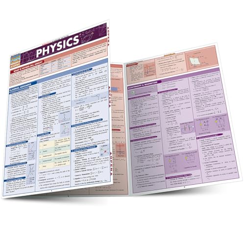 Physics Quick Study Reference Guide
