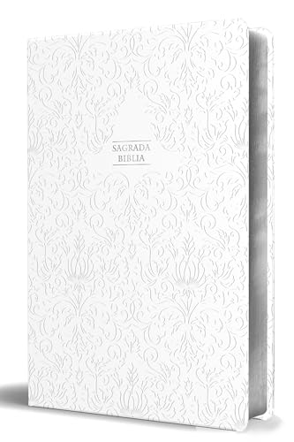 Biblia Católica En Español. Boda, Bautizo, Primera Comunión, Confirmación Y Cumpleaños. Caja Blanca Regalo / Catholic Bible. Spanish-Language, Leather