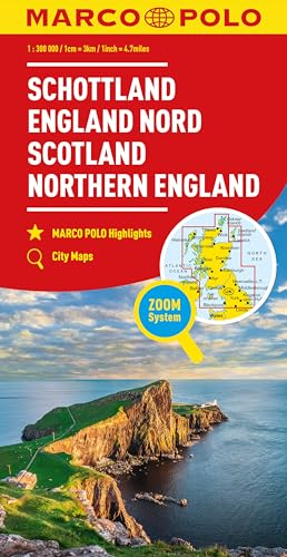 Scotland Marco Polo Map: Wegenkaart Schaal 1 : 300.000