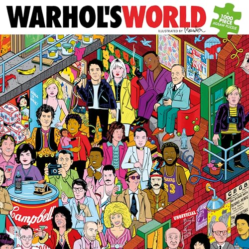 Warhol'S World: A 1000 Piece Jigsaw Puzzle