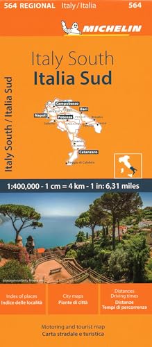 Michelin Map Italy South