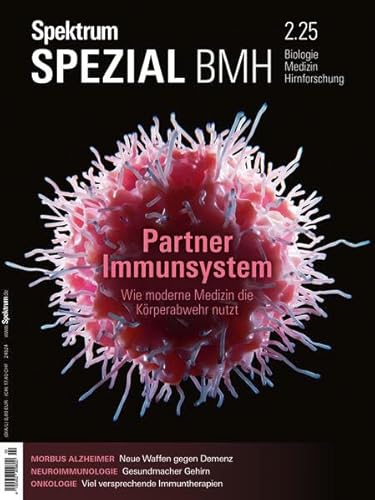 Spektrum Spezial Bmh 2/2025 - Partner Immunsystem: Wie Moderne Medizin Die Körperabwehr Nutzt