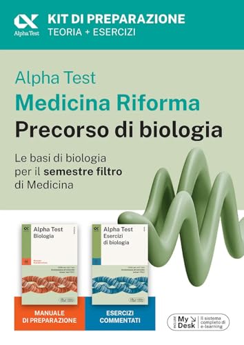 Alpha Test Medicina Riforma Precorso Di Biologia. Edizione 2025. Per Esami Di Ammissione Universitaria E Primo Semestre Di Medicina. Con Piattaforma .