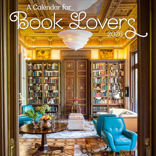 A Calendar For Book Lovers Wall Calendar 2026