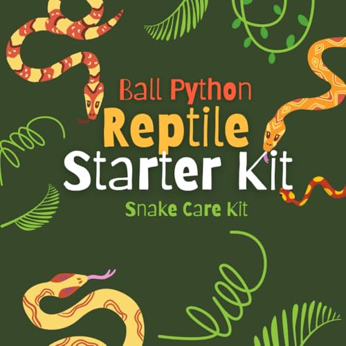 The Beginner’S Ball Python Care Kit: Track Feeding, Shedding & Growth – Includes Digital Printable Logs Via Qr Code