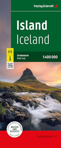 Islanda 1:400.000: Wasserfest Und Reißfest: Ak 9703