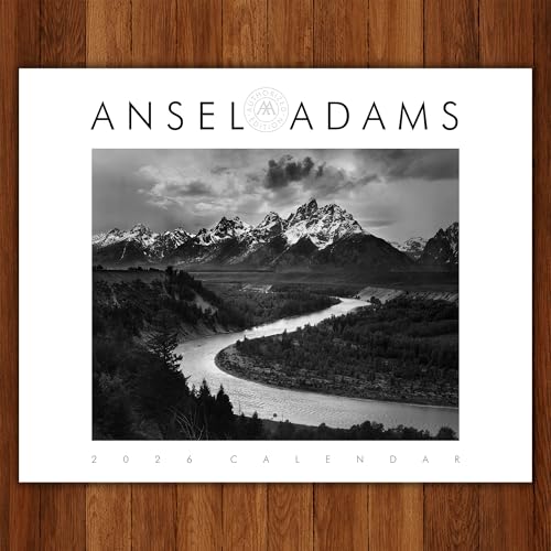 Ansel Adams 2026 Wall Calendar: Authorized Edition (Monthly Calendar)