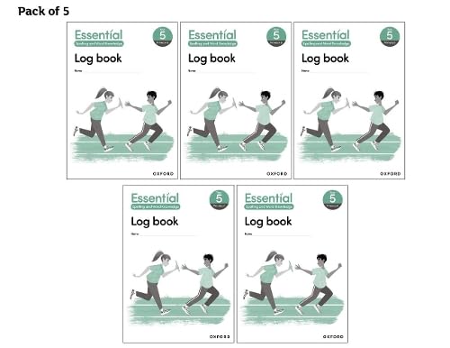 Essential Spelling And Word Knowledge: Year 5: Year 5 Log Book Pack Of 5