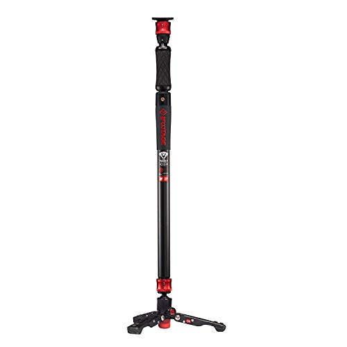 Ifootage Cobra 2 A150S Fotocamera Monopiede Professionale Telescopico Monopiede Con Treppiede, Aluminum Material, Max Height 150Cm