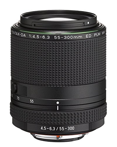 Pentax 21277 Obiettivo Hd F/4,5 6,3 Ed Plm Wr Re, Nero, 55 X 300 Mm