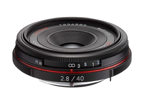 Pentax Obiettivo Hd Da, 40 Mm, F/2.8, Edizione Limitata, Nero