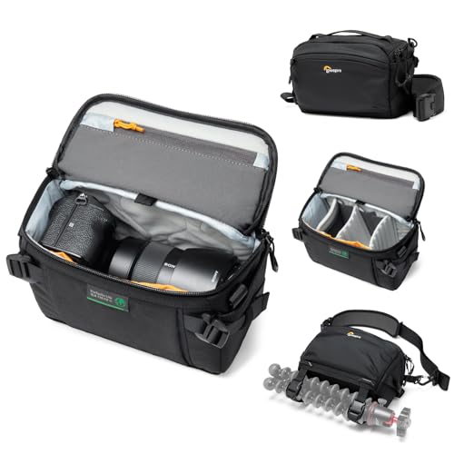 Lowepro Protactic Lite Slx 110 Aw Iii, Fotocamera Professionale, Copertura Antipioggia, Zaino A Tracolla O Spalla Leggero Per Fotografi E Videografi,