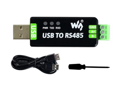 Waveshare Industrial Usb To Rs485 Converter With Original Ft232Rl And Sp485Een Chips, Automatic Transceiving Embedded Protection Circuits Such As Rese