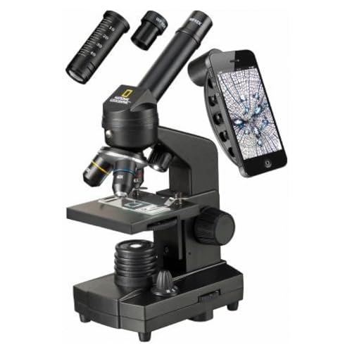 Bresser National Geographic - Bresser National Geographic 40X?1280X Microscope With Smartphone Holder