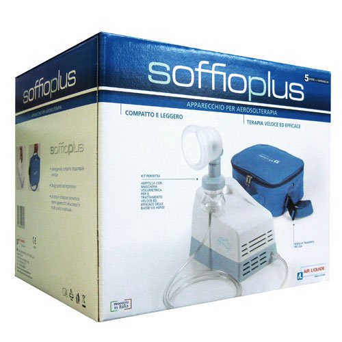 Apparecchio Aerosol Air Liquid Soffio Plus + Borsa Trasporto