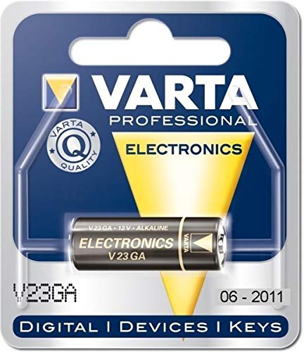 Varta V 23 Ga Zinc-Dióxido Di Manganese 12 V Batteria Non-Ricaricabile – Batterie, Zinc-Dióxido Di Manganese, Cilindrico, 12 V, 50 Mah, Blu, Argento,