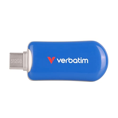 Plectra Usb-C Flash Drive Blue 512 Gb