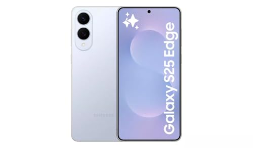 Samsung Galaxy S25 Edge 5G Móvil Ultrafino Con Galaxy Ai 6.7" 12Gb 512Gb Titanio Azul