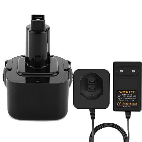 Shentec 12V 3.5Ah Ni-Mh Per Batteria Dewalt Dc9071 De9071 Dw9072 De9074 De9075 De9075 De9501 Dw9071 De9037 De9072 152250-27 397745-01 E Un Caricabatte