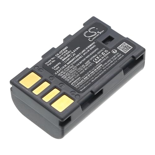 Techtek Batterie 800Mah Compatibile Con [Jvc] Ex-Z2000, Gr-D720, Gr-D720Ek, Gr-D720Ex, Gr-D720Us, Gr-D721Ex, Gr-D725Ek, Gr-D725Ex, Gr-D725Us, Gr-D726,
