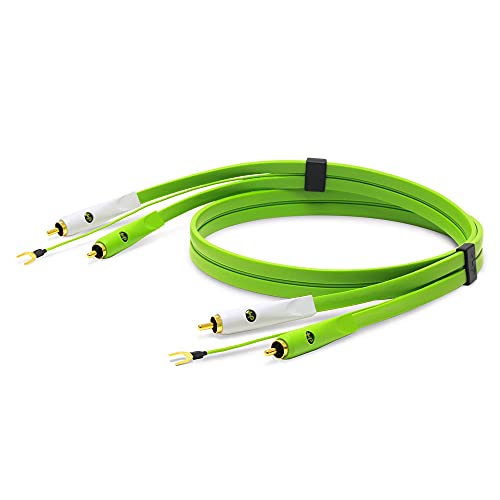 Neo By Oyaide D+ Giradischi Rca (Classe B) 2M – Cavo Audio Per Dj, Musicisti E Produttori