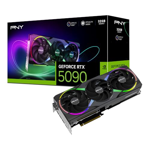 Pny Scheda Grafica Geforce Rtx™ 5090 32Gb Argb Oc Triple Fan Dlss 4