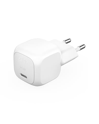 Belkin Boostcharge Caricatore Usb-C Cubico Da 20 W, Caricabatteria Rapido, Alimentatore Usb C Per Apple Iphone 16, 16 Pro, 16 Pro Max E Altri, Samsung