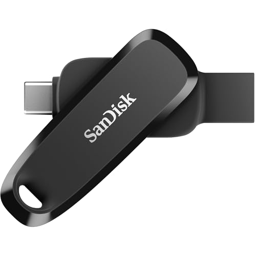 Sandisk Chiavetta Usb 2 In 1 Da 512 Gb Per Smartphone, Tablet E Computer, Chiavetta Usb Con Connettori Usb Di Tipo C E Tipo A, Sdddc6-512G-G46